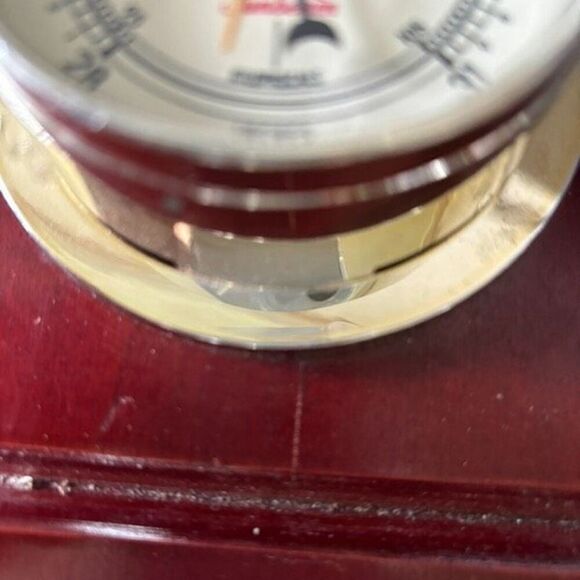 Sunbeam Barometer Thermometer Humidity Weather Station With Key - Picture 15 of 16